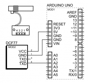 Figure 9-2 corrected: 1 - GND, 2 - VCC